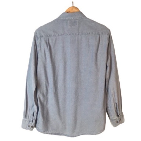 WRANGLER Denim Button Shirt - Picture 2 of 7